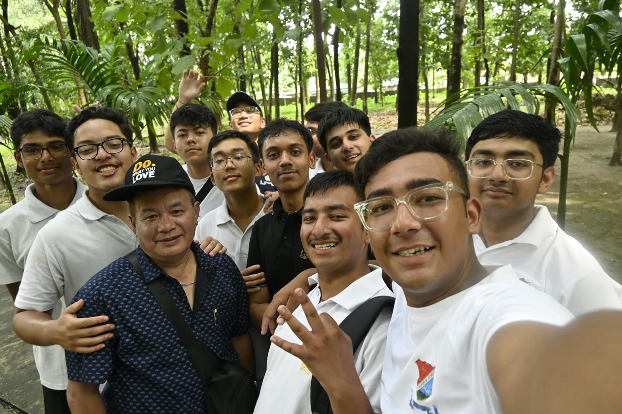 A meaningful outreach program at Jesu Ashram